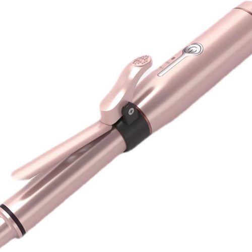 Cordless 2-in-1 styling iron with USB charging and ceramic plates.