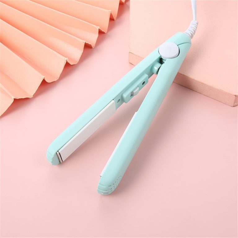 Mini 2-in-1 ceramic styling iron for short and fine hair.