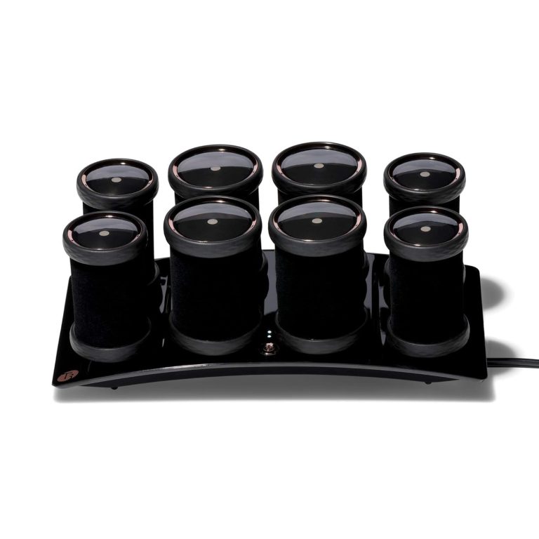8-Pack XL and Large Hot Rollers with 2 Heat Settings