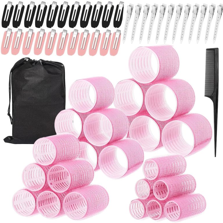 Self-Grip Rollers for Vintage Heatless Curls
