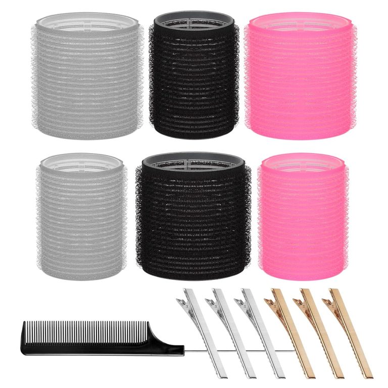 13-Piece Heatless Hair Roller Set for Versatile Curls